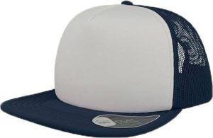 Atlantis 890 Snap 90s καπέλο Πεντάφυλλο καπέλο τζόκεϊ 100% Πολυέστερ WHITE/NAVY