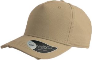 Atlantis 850 Cargo καπέλο Πεντάφυλλο καπέλο τζόκεϋ 100% Βαμβάκι KHAKI
