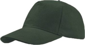 Atlantis Liberty Five Buckle πεντάφυλλο καπέλο τζόκεϊ 100% Βαρύ βουρτσισμένο βαμβάκι GREEN