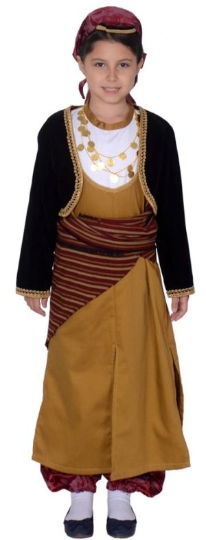 Παραδοσιακή Φορεσιά Πόντια Παιδική MARK617 3 Σειρές Κολιέ