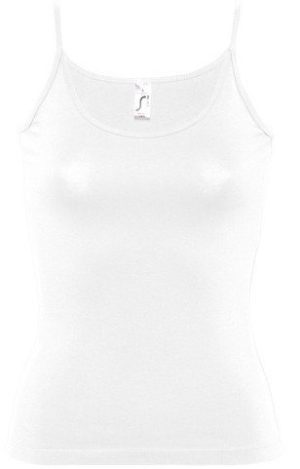 Sol s Malibu 11870 Γυναικειο t-shirt εξώπλατο με τιράντες Jersey 170 γρ. WHITE-102