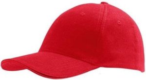 Sol s Buffalo 88100 Εξάφυλλο καπέλο τζόκεϊ 100% χοντρό βαμβάκι χνουδιασμένο 260gr RED-145