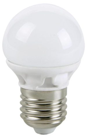 230V Led Light 2W E27 Warm White 160lm Mini Globe Bulb Ecosavers Warm White