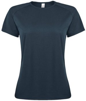 SOL S SPORTY WOMEN - 01159 t-shirt Polyester Δίχτυ 140 γρ. 100% πολυέστερ PETROLEUM BLUE - 249