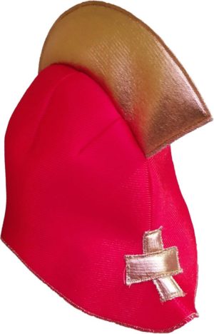 Παιδική Περικεφαλαία Κολοκοτρώνη Αξεσουάρ Παραδοσιακής Φορεσιάς MARK037 RED