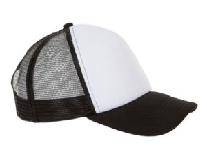 Sol s Bubble 01668 Πεντάφυλλο καπέλο με δίχτυ τζόκεϊ με σφουγγάρι WHITE/BLACK-906