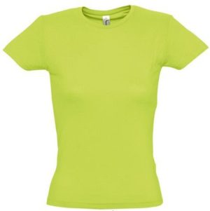 Sol s Miss 11386 Γυναικείο t-shirt Jersey 150 100% βαμβάκι 24 χρώματα LIME – 281
