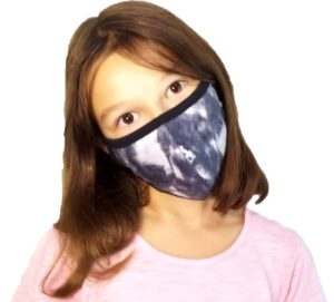 Παιδική Διπλή Βαμβακερή Υφασμάτινη Μάσκα Πολλαπλών Χρήσεων MARK840 ΕΜΠΡΙΜΕ/ΜΠΛΕ