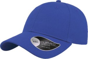 ATLANTIS HIT Εξάφυλλο καπέλο τζόκεϊ 100% Βαμβάκι, 270g/m ROYAL BLUE