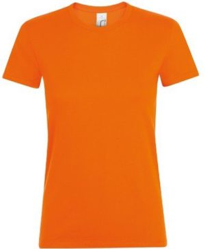 Sol s Regent Women 01825 Γυναικείο t-shirt 100% Ringspun βαμβάκι σεμί-πενιέ ORANGE-400