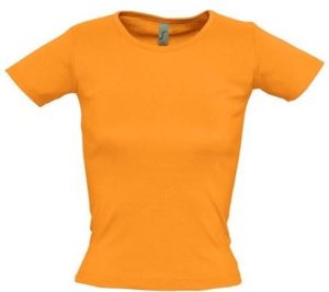 SOL S LADY R 11830 Γυναικείο T-shirt 100% Βαμβάκι Ringspun σεμί πενιέ APRICOT-401