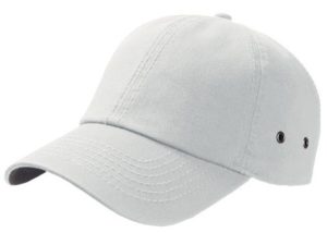 Atlantis 880 Action Εξάφυλλο καπέλο τζόκεϋ 100% Chino Βαμβάκι WHITE