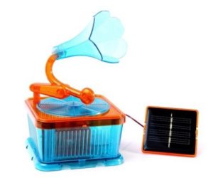 Science Time Solar Music Box Ηλιακό πικάπ μουσικής εκπαιδευτικό