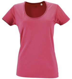Sol s Metropolitan 02079 Γυναικείο t-shirt Jersey 150 100% βαμβάκι FLASH PINK-138