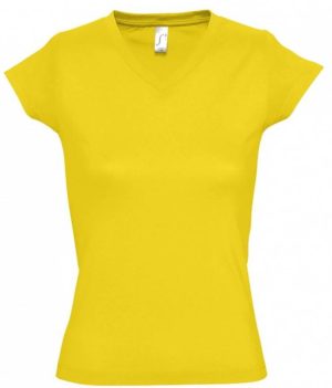 Sol s Moon 11388 Γυναικείο t-shirt Jersey 150 γρ. - 100% βαμβάκι Ringspun σεμί-πενιέ GOLD-301
