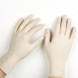 Γάντια Λατέξ γενικής χρήσης (συσκ: 100τεμ.) - Medium