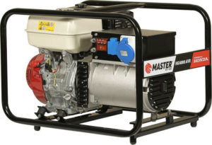 Μονοφασική γεννήτρια βενζίνης - MASTER / HONDA (HG 6000 AVR) - χωρίς μίζα και μπαταρία