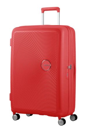 American Tourister Soundbox 88474 1226 Soundbox Coral Red, Σκληρή, Μεγάλη, Κόκκινο