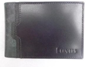Ανδρικό Πορτοφόλι, Luxus ART 4300, Μαύρο
