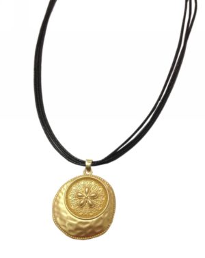 Kostibas 1112-132X, Με μοτίφ, Μεταλλικό, Χρυσό