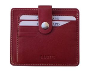 Luxus LX 8301, Καρτοθήκη, Δέρμα, Κόκκινο