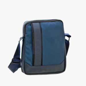 Bartuggi 718-110606, Τσάντα ταχυδρόμου, Ύφασμα, Μπλε