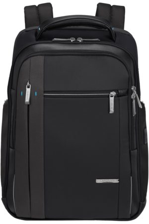 Samsonite 137256-1041, Laptop Backpack, Σακίδιο 14,1 inch Πλάτης, Ύφασμα, Μαύρο