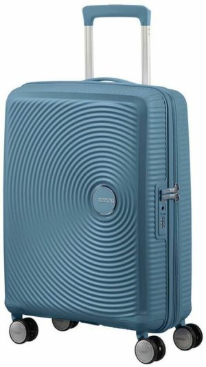 American Tourister 88472-E612, Soundbox Stone Blue, Μικρή/Καμπίνας, Πέτρινο Μπλε