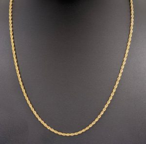 Kostibas 1013-950XE, Κολιέ, Ατσάλι, Χρυσό