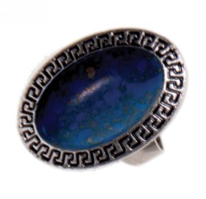 Kostibas 2514-100C, Με πέτρα, Μεταλλικό, Μπλε
