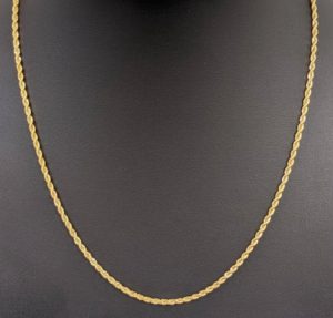 Kostibas 1013-950XD, Κολιέ, Ατσάλι, Χρυσό