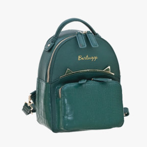 Bartuggi 718-111306, Backpack/Ωμοπλάτης, Δέρμα, Πράσινο