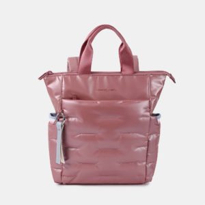 Hedgren HCOCN04 411 COMFY, Backpack/Ωμοπλάτης, Ύφασμα, Ροζ