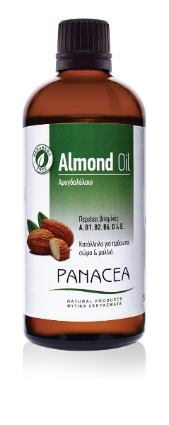 Λάδι Αμυγδάλου Για Πρόσωπο, Σώμα, Μαλλιά- Almond Oil Panacea 100ml