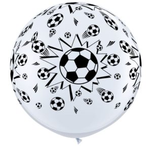 Μπαλόνια 3Π Soccer Balls - A - Round White /2τεμ 029204