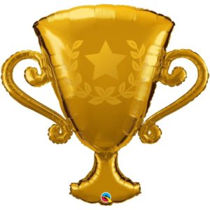 Μπαλόνι Φοιλ Σχήμα Golden Trophy / 74x71εκ 087986