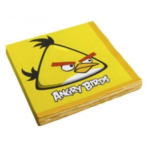Χαρτοπετσέτες φαγητού Angry Birds /16τεμ M552363