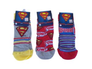 Κάλτσες παιδικές μακριές Superman 12-18 μηνών σετ/3 1272