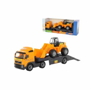 Παιχνίδι Volvo φορτηγό Power Truck trailer truck plus loader 36896-9616 Polesie 4810344009616