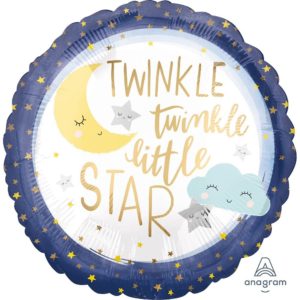 Μπαλόνι Φοιλ 18 Στρογγυλό Twinkle Little Star / 45εκ A3850601