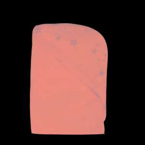 Minene Παιδική Πετσέτα Μπάνιου από Μπαμπού 75x75εκ. Ροζ Αστέρια 19302002260