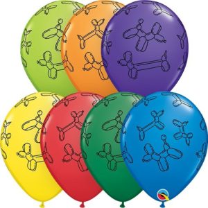 Μπαλόνια Λάτεξ 11 Balloon Dogs 25τεμ 015755