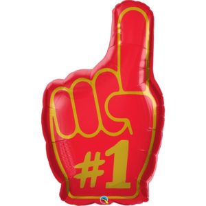 Μπαλόνι Φοιλ Σχήμα 37 Hashtag 1 Δάχτυλο 94εκ 098523