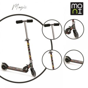 Πατίνι Scooter Αναδιπλούμενο Magic Μania Black Moni 3800146253608