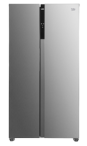 Beko GNO5323XPN Ελεύθερο side-by-side ψυγείο με καταψύκτη 532 lt Υ177xΠ91xΒ 67εκ.από ανοξείδωτο χάλυβα