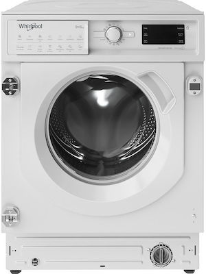 Whirlpool BI WDWG 961485 EU Εντοιχιζόμενο Πλυντήριο-Στεγνωτήριο Ρούχων 9kg/6kg Ατμού 1400 Στροφές