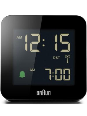 Braun BC09B-DCF digital radio controlled alarm clock