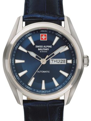 Swiss Alpine Military 7090.2535 Automatic Mens Watch 43mm 10ATM