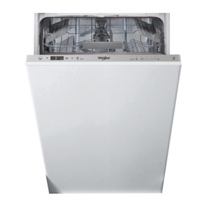 Whirlpool WSIC 3M17 , 450 W, mm, F Εντοιχιζόμενο πλυντήριο πιάτων 10 σετ