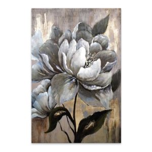 Πίνακας σε καμβά White Magnolias Megapap ψηφιακής εκτύπωσης 60x90x3εκ. 1τεμ